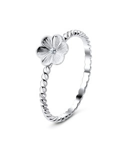 Flower Silver Ring NSR-2736